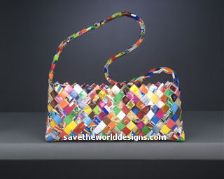 Candy Wrapper Purse from Mexico