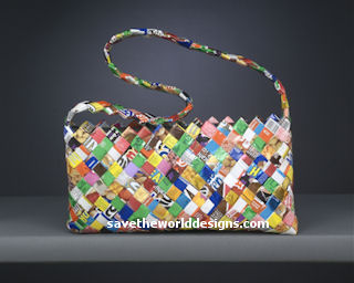 Candy Wrapper Purse from Cabo Mexico