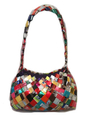 Bubble Candy Wrapper Purse