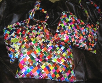 Candy Wrapper Purse from Cabo Mexico