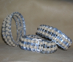pull tab leather bracelets