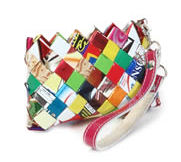 Nahui Ollin Itsy Bitsy candy wrapper purse