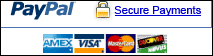 Secure credit card payments with Paypal